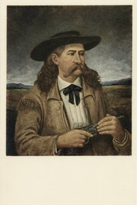 James Butler (Wild Bill) Hickok (1817 - 1876) door American School